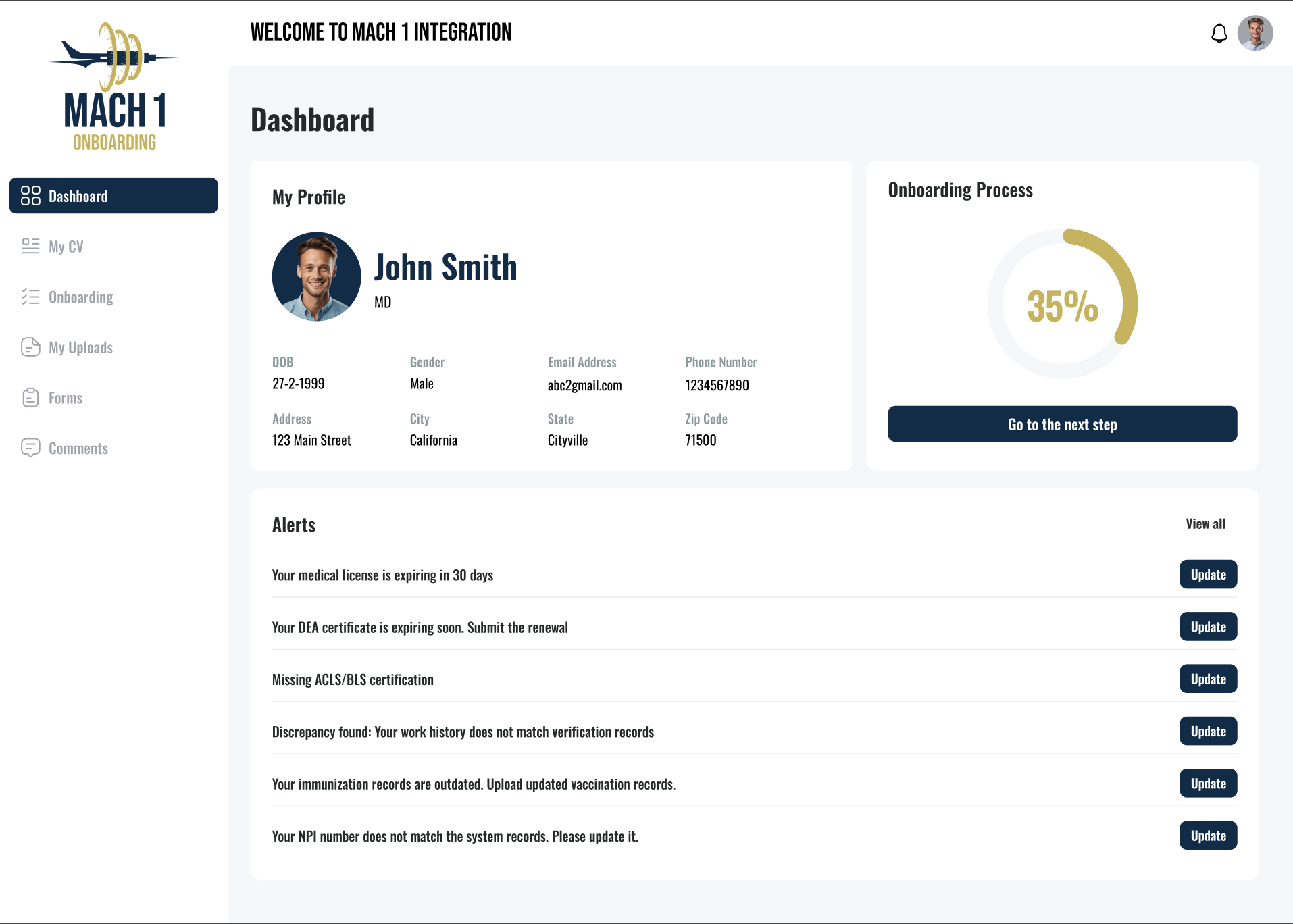 Expiration Alerts & Compliance Management illustration